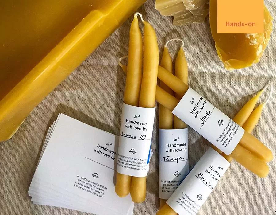 Wonders of beeswax: the art of candle-making