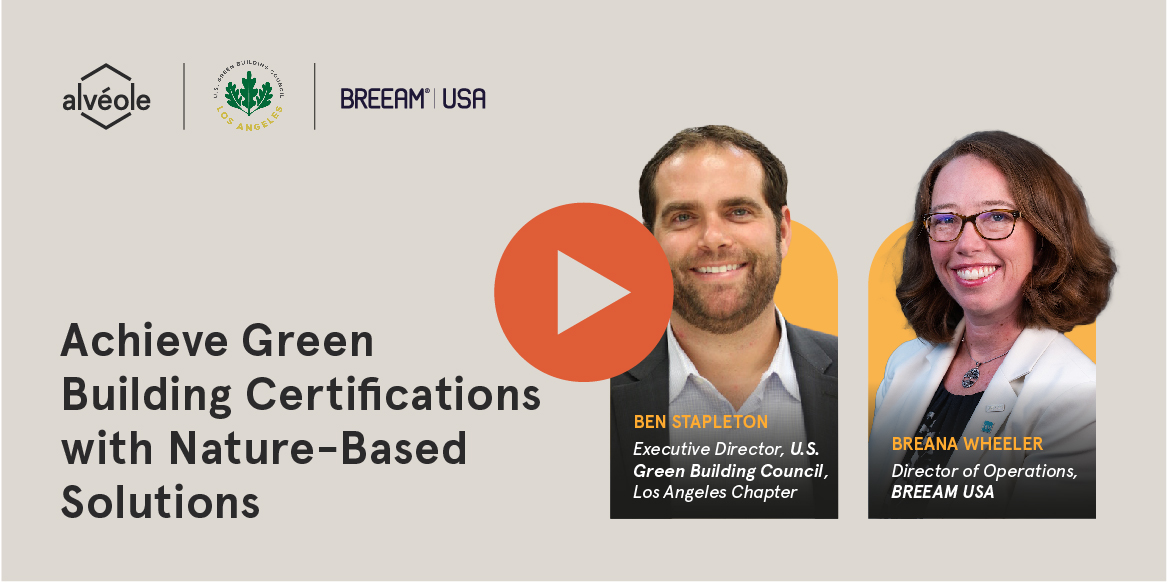 Watch the webinar: Achieve green building certifications with nature-based solutions
